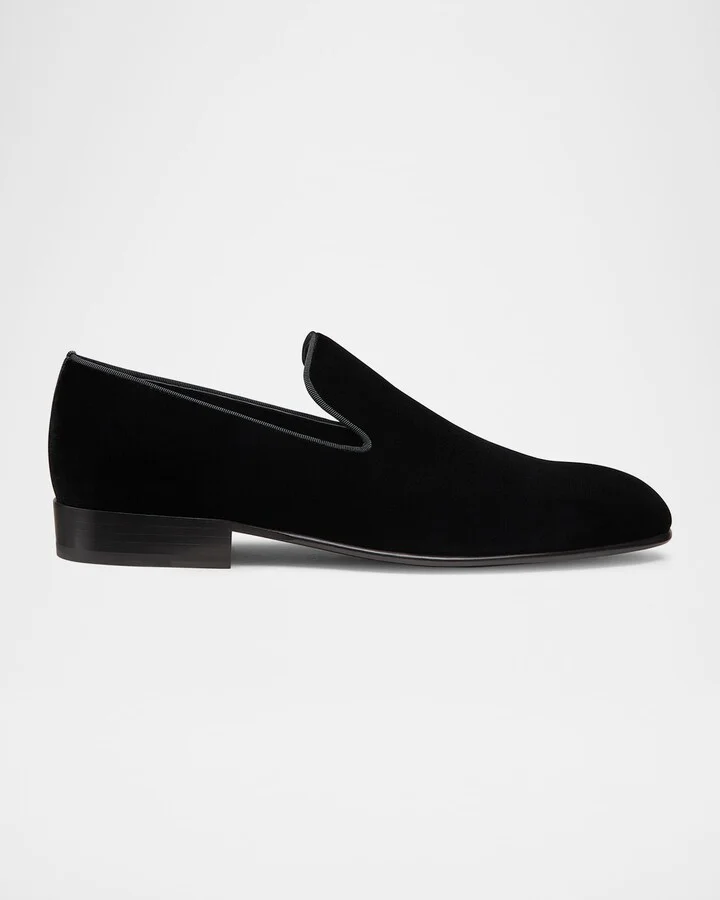 Men's Alfred Velvet Loafers