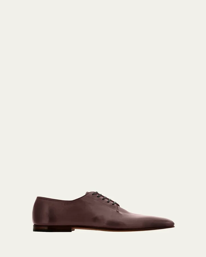 Men's Alicante Tramezza Calfskin Derby Shoes