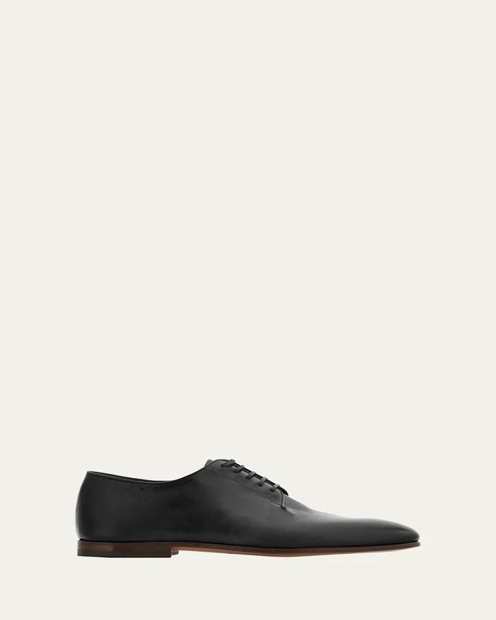 Men's Alicante Tramezza Calfskin Derby Shoes