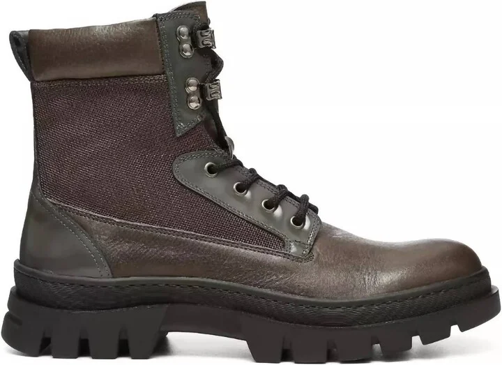 Men's Allister Boot In Calf Dark Grey