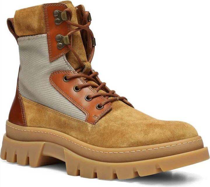Men's Allister Boot In Calf Tan