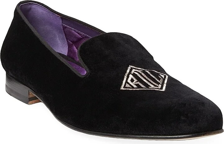 Men's Alonzo Slipper Loafers - Polo Black - Size 10 - Image 2