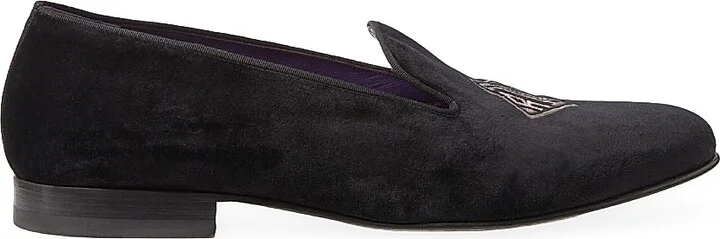 Men's Alonzo Slipper Loafers - Polo Black - Size 10