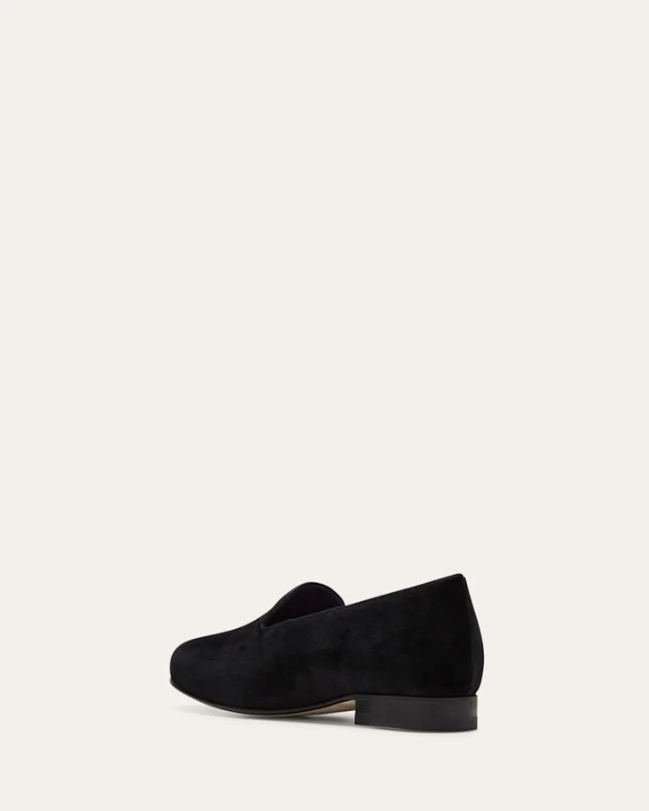 Men's Alonzo Velvet Loafers - Image 3