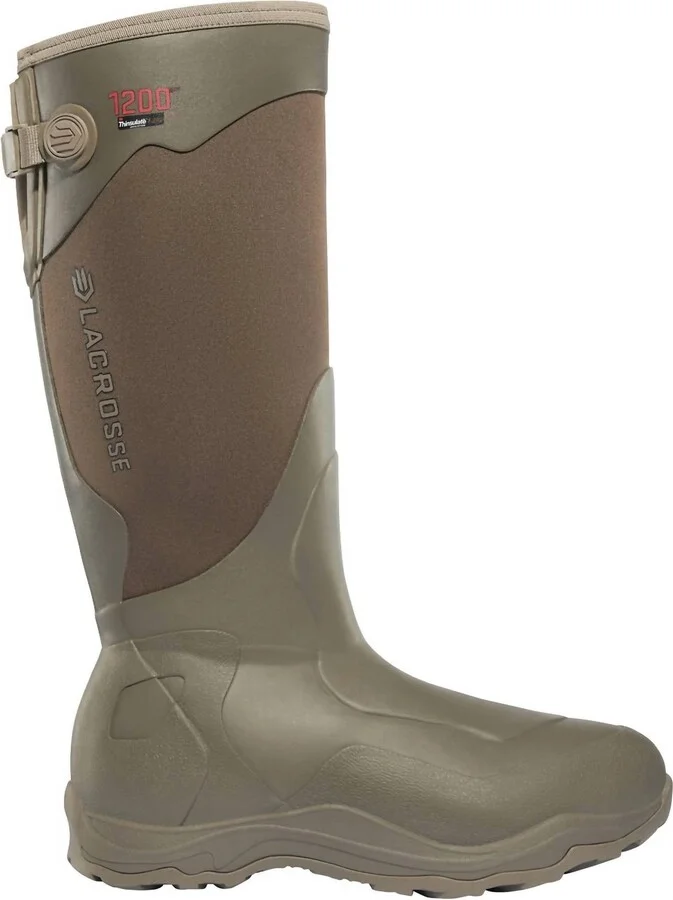 Mens Alpha Agility 17" Boots In Brown
