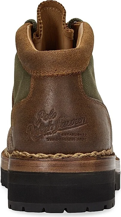Men's Alpine Waxed Suede Boots - Teak Canopy Olive - Size 10 - Image 4