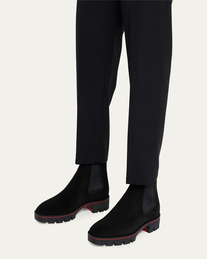 Men's Alpinosol Lug Sole Chelsea Boots - Image 3