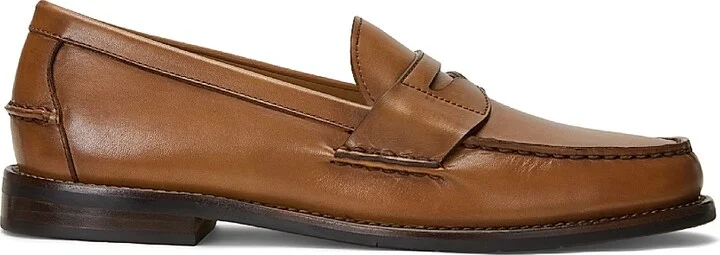 Men's Alston Penny Full-Grain Loafers - Tan - Size 10