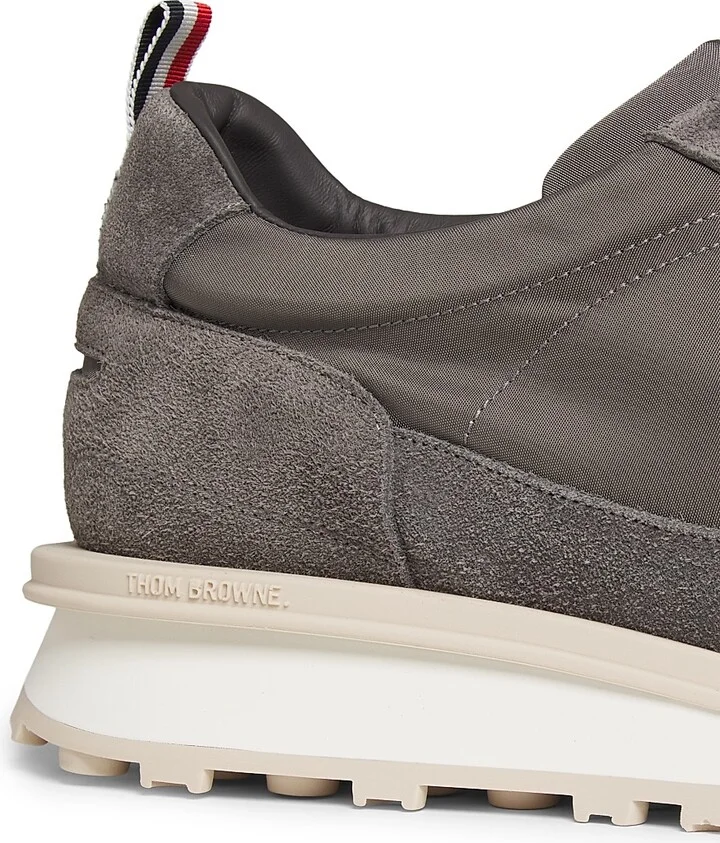 Men's Alumni Double-Tech Low-Top Sneakers - Medium Grey - Size 11 - Image 5