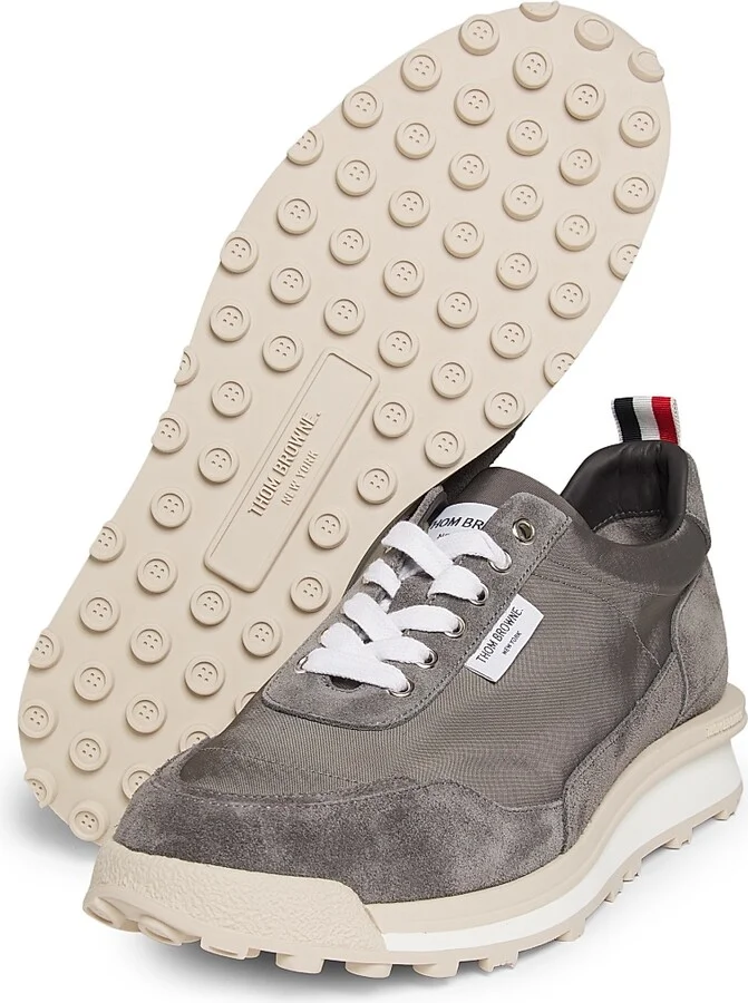 Men's Alumni Double-Tech Low-Top Sneakers - Medium Grey - Size 11 - Image 6