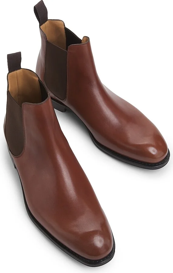 Men's Amberley R 2.0 Leather Chelsea Boots - Burnt - Size 8 - Image 4