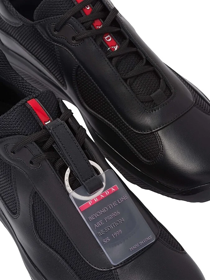 Men's America's Cup Original Sneakers - Black - Size 6 - Image 5