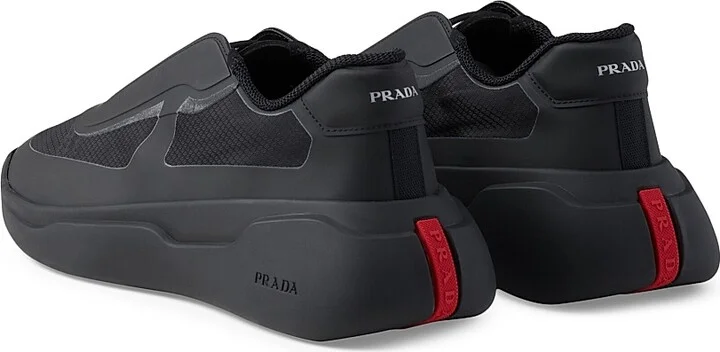 Men's America's Cup Re-Nylon and Bike Fabric Sneakers - White - Size 6 - Image 6