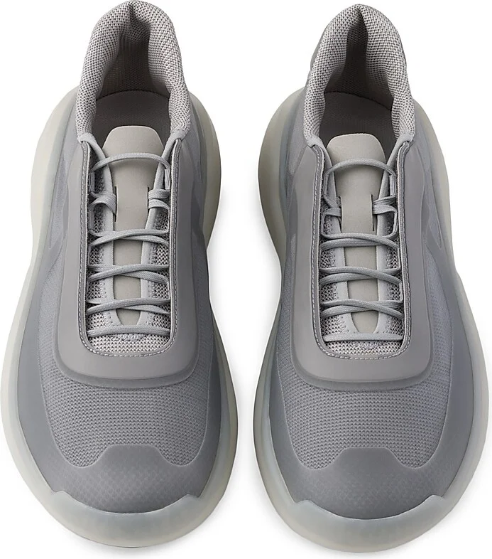 Men's America's Cup Re-Nylon and Bike Fabric Sneakers - White - Size 6 - Image 10