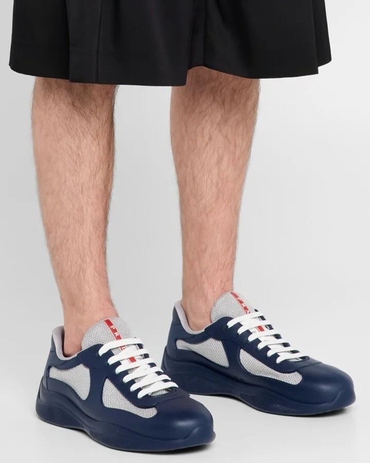 Men's Americas Cup Rubber Trainer Sneakers - Image 8
