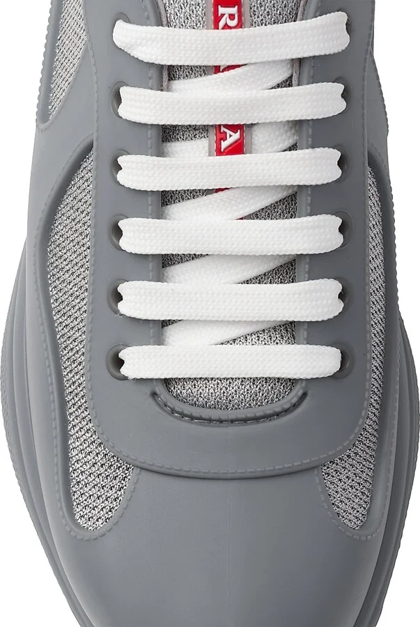 Men's America's Cup Soft Rubber and Bike Fabric Sneakers - Navy - Size 6 - Image 11
