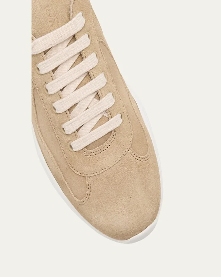 Men's Americas Cup Suede Low-Top Sneakers - Image 6