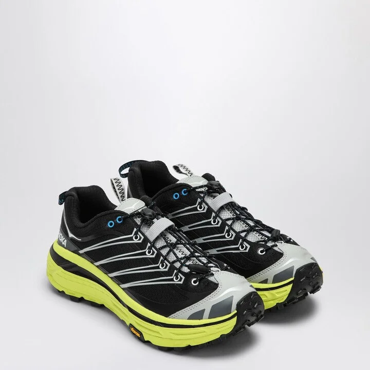 Men's And yellow Mafate Three2 Sneakers