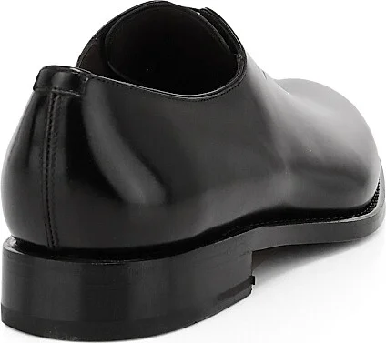 Men's Angiolo Lace-Up Leather Dress Shoes - Brown - Size 10 - Image 8