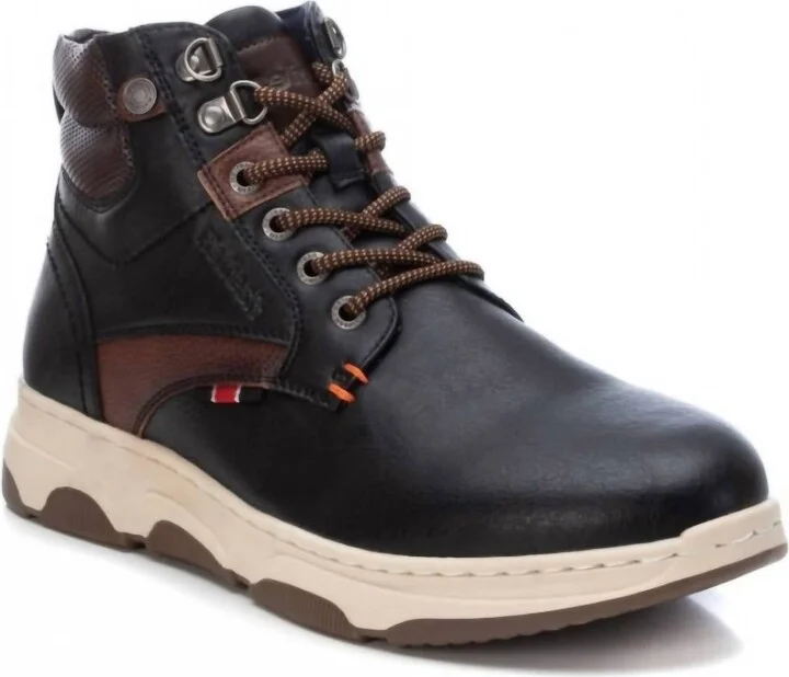 Men's Ankle Boots In Black