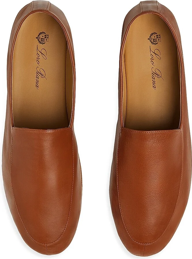 Men's Anton Walk Soft Leather Loafers - Brown - Size 8 - Image 4