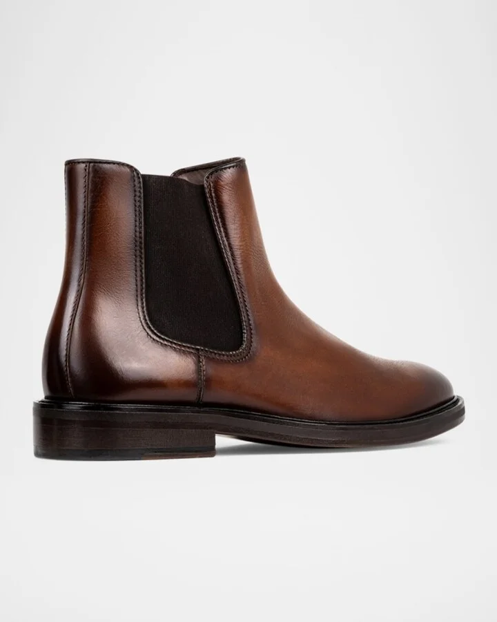 Men's Antonio Leather Chelsea Boots - Image 4