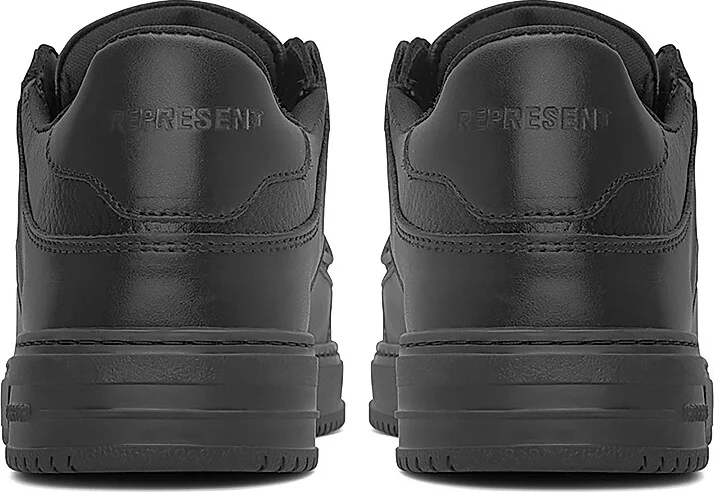 Men's Apex Leather Sneakers - Black - Size 10 - Image 3