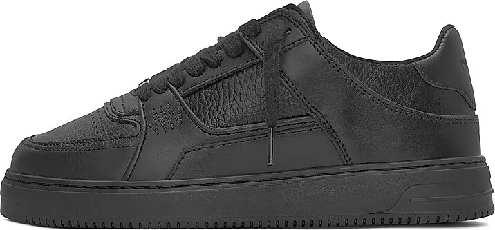 Men's Apex Leather Sneakers - Black - Size 10 - Image 4