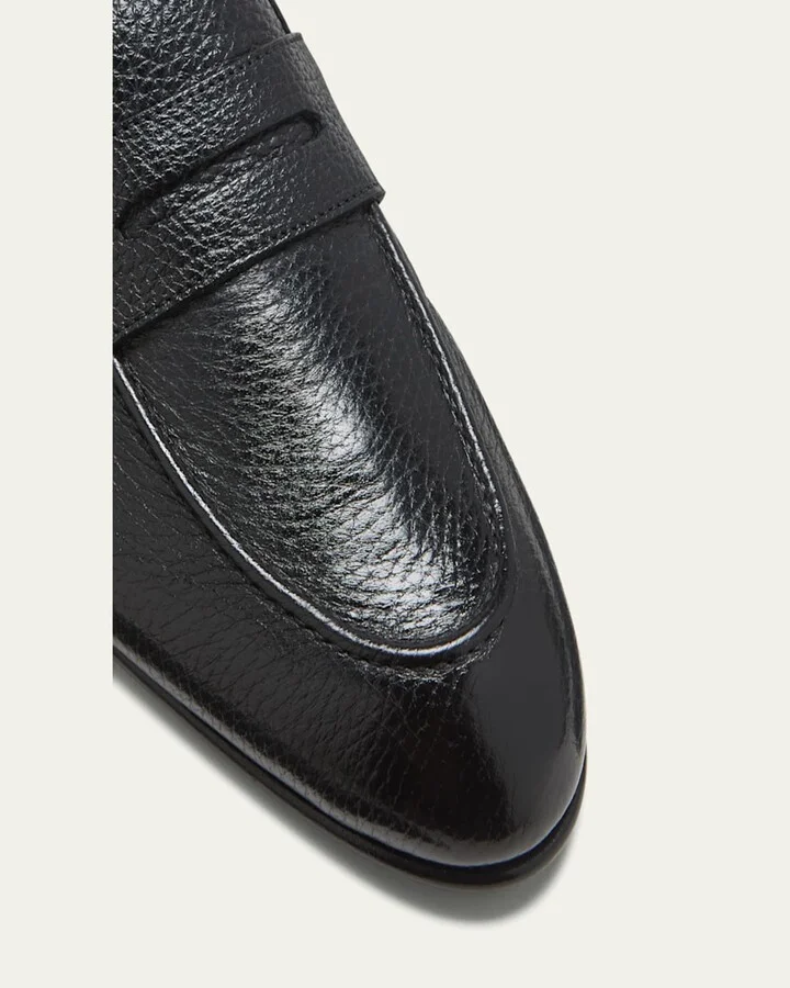 Men's Appia Deerskin Penny Loafers - Image 2