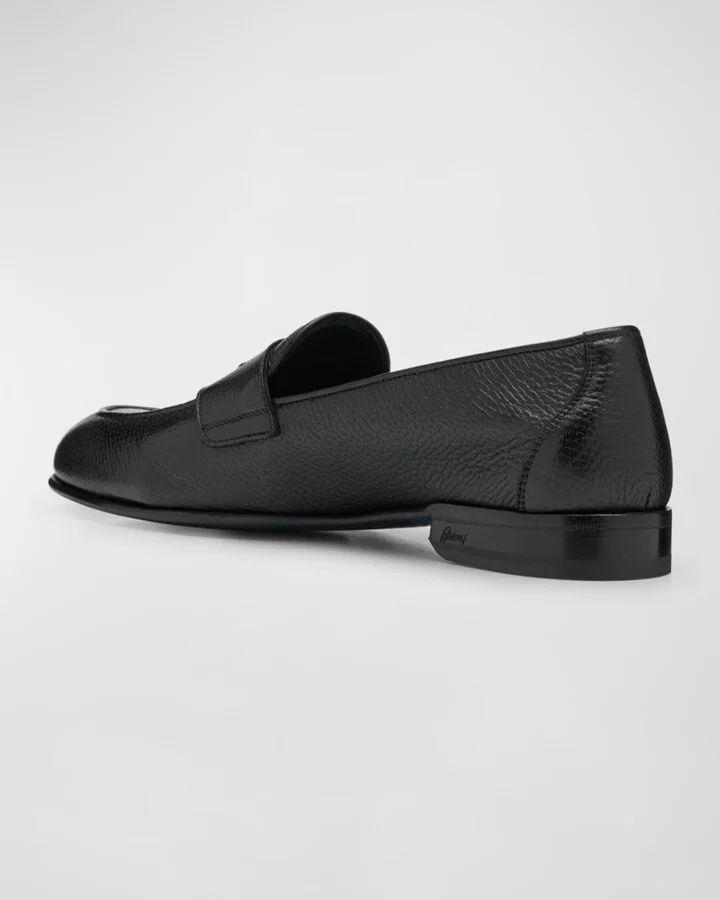 Men's Appia Deerskin Penny Loafers - Image 4