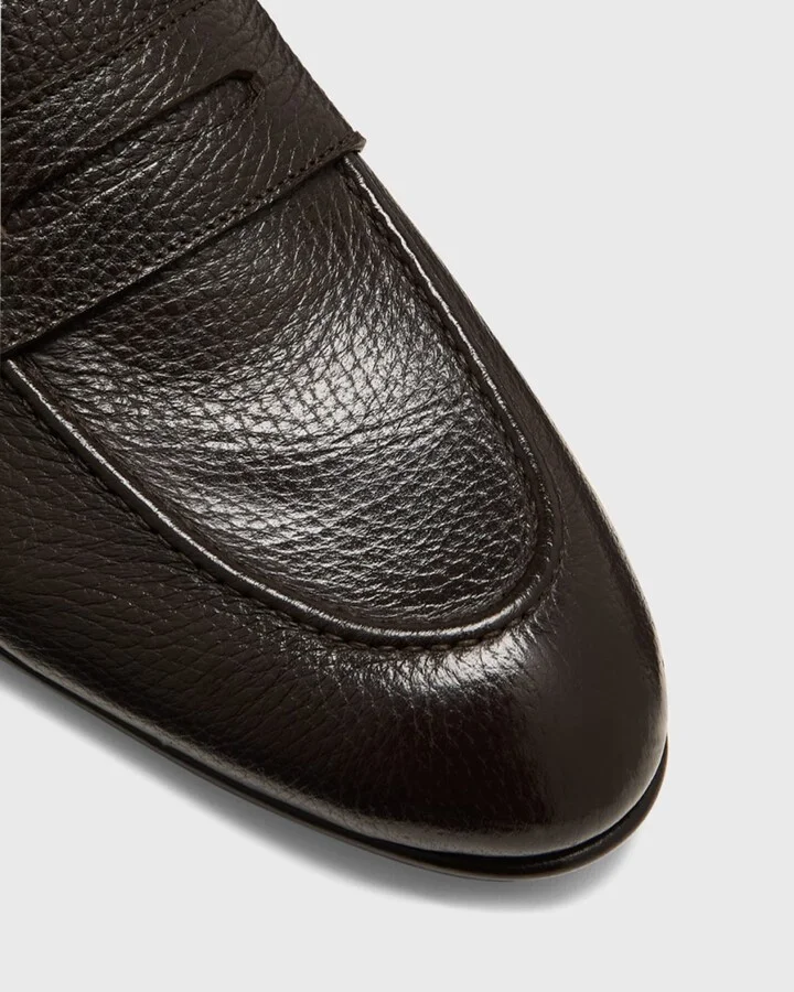 Men's Appia Deerskin Penny Loafers - Image 10