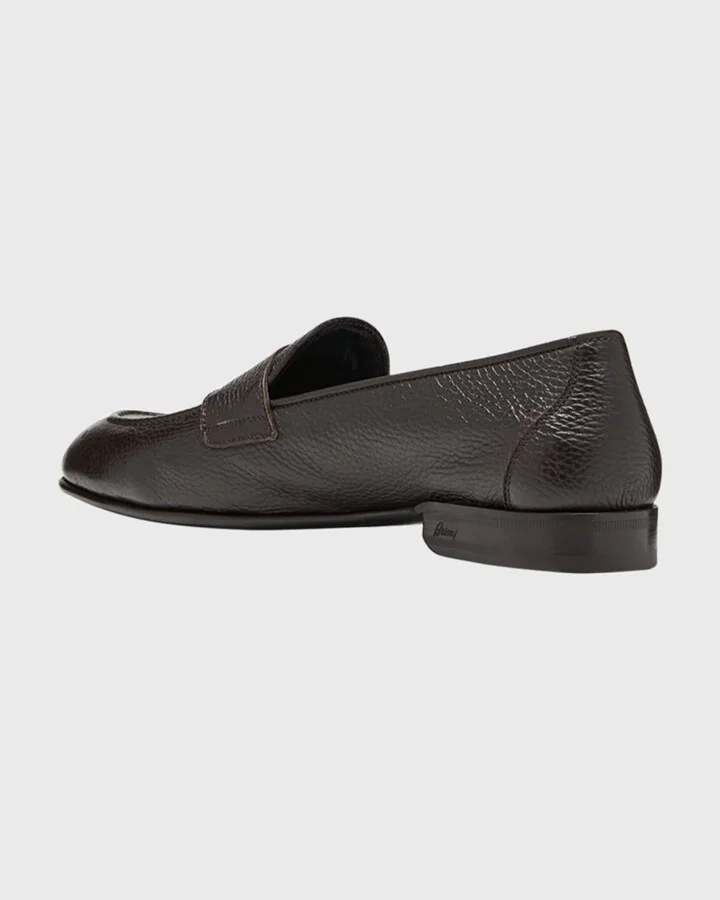 Men's Appia Deerskin Penny Loafers - Image 11