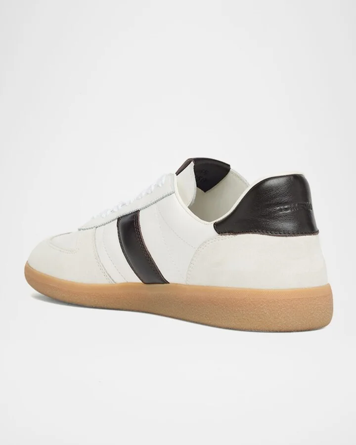 Men's Archer Suede and Leather Low-Top Sneakers - Image 4