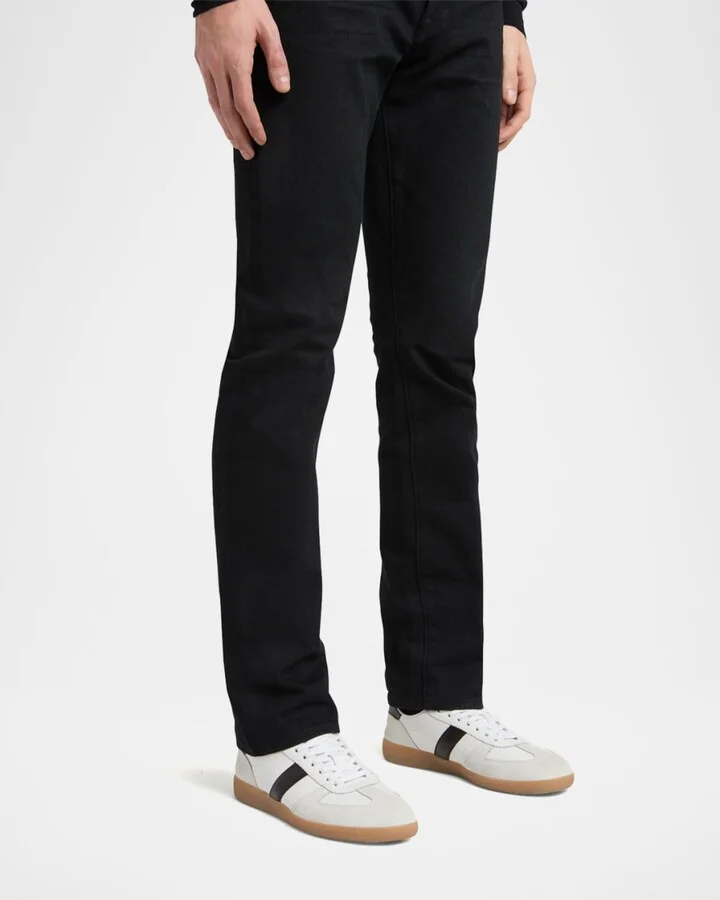 Men's Archer Suede and Leather Low-Top Sneakers - Image 7