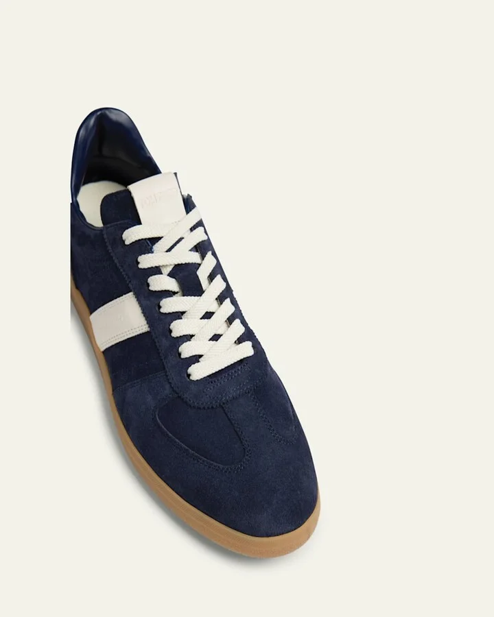 Men's Archer Suede Low-Top Sneakers - Image 8