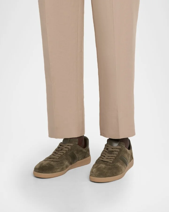 Men's Archer Suede Low-Top Sneakers - Image 3