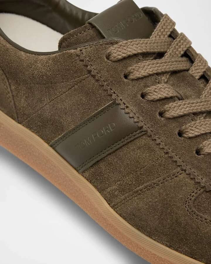 Men's Archer Suede Low-Top Sneakers - Image 8