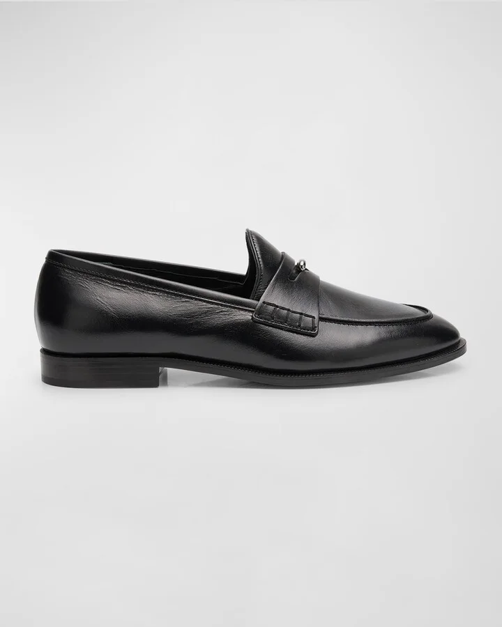 Men's Archiel Leather Penny Loafers