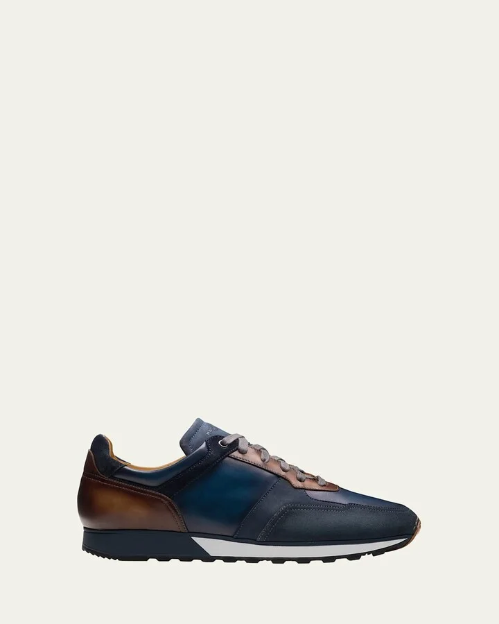 Men's Arco Leather Runner Sneakers