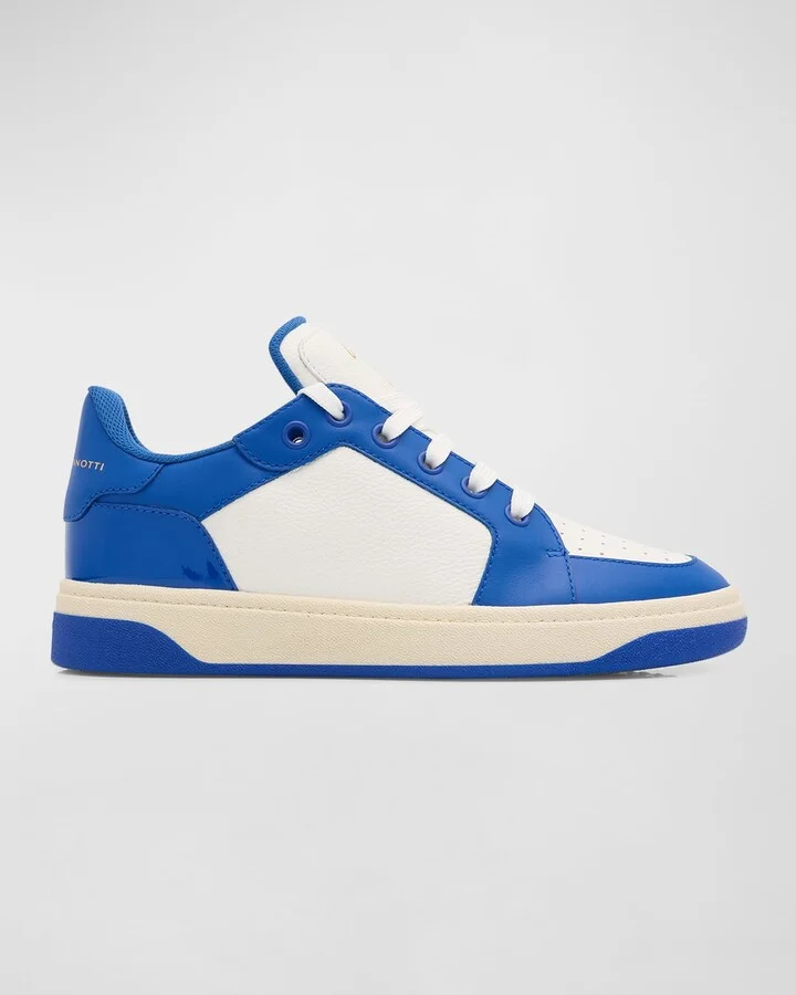 Men's Arena Gz94 Bicolor Leather Low-Top Sneakers