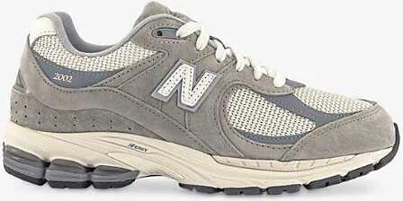 Mens Arid Stone Linen 2002 Panelled Suede Trainers 10.5