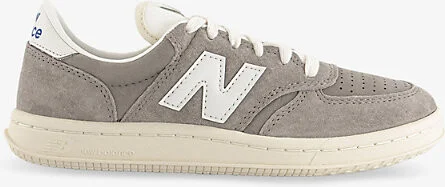 Mens Arid Stone Sea Salt T500 Suede Low-Top Trainers 4.5