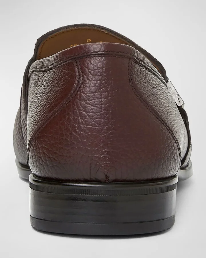 Men's Arlo Leather Strap Slip-On Loafers - Image 3