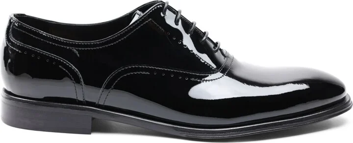 Men's Arno Sera Patent Oxford Shoes - Image 2
