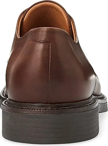 Men's Asher Cap-Toe Leather Oxfords - Black - Size 10 - Image 7