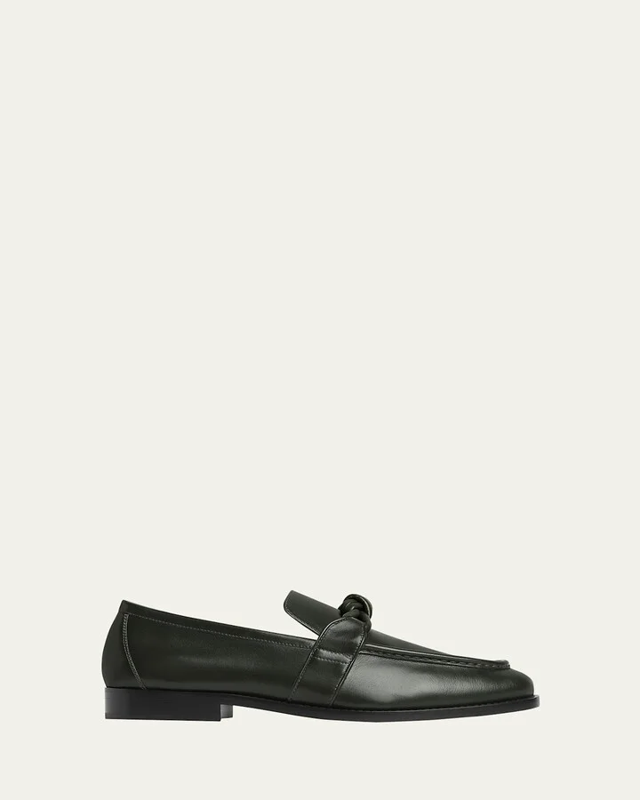 Men's Astaire Knot Leather Loafers