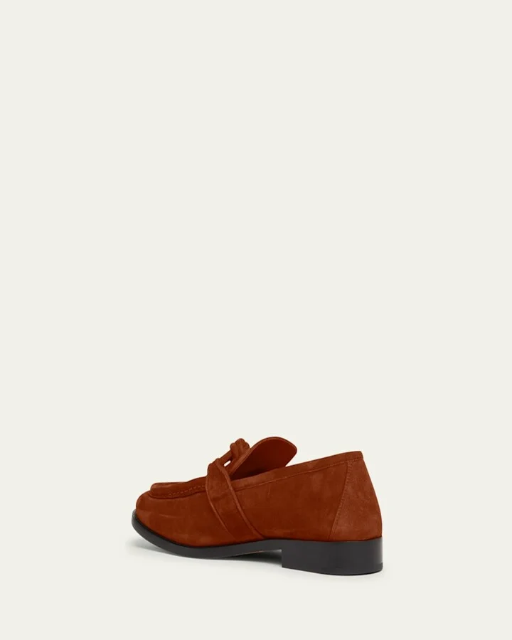 Men's Astaire Leather Knot Loafers - Image 4