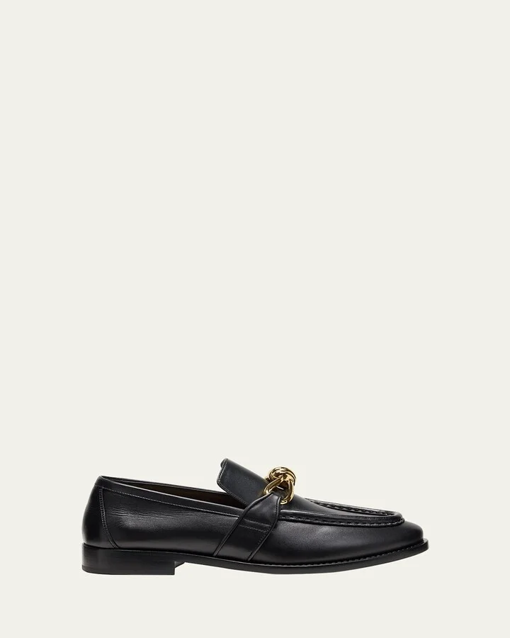 Men's Astaire Metallic Knot Napa Loafers