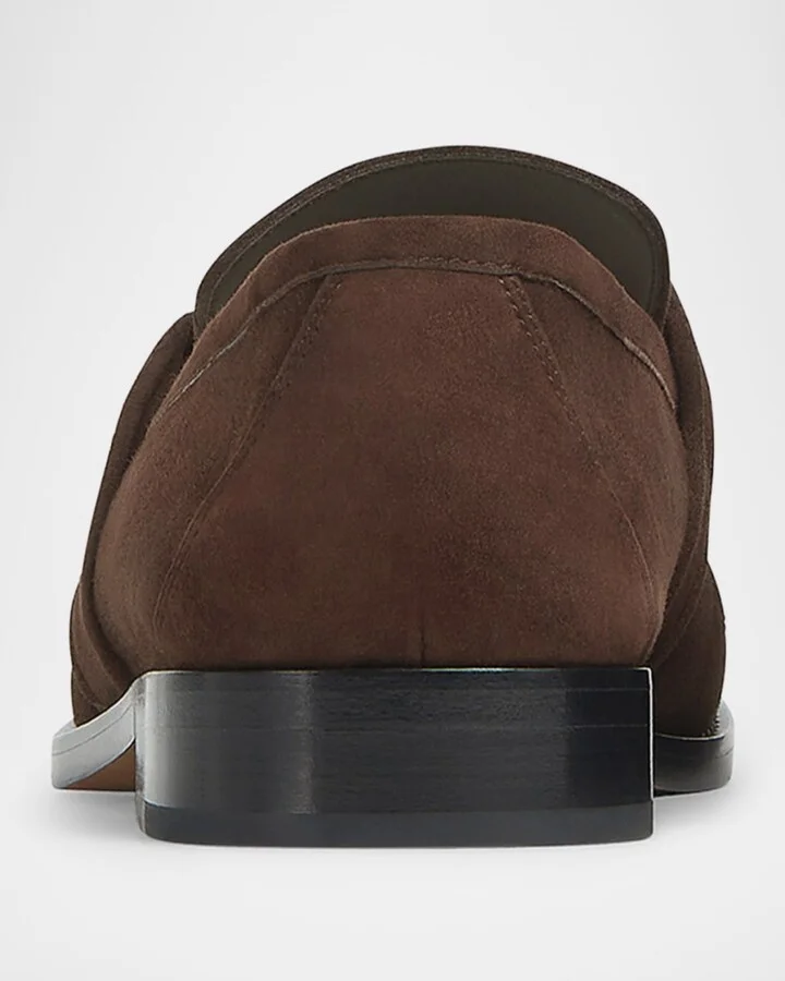 Men's Astaire Suede Knot Loafers - Image 3