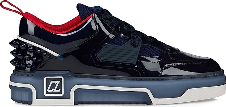 Men's Astrocool Leather Sneakers - Zaffiro - Size 6